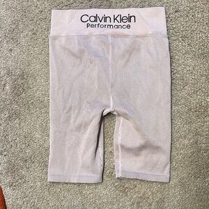 Calvin Klein Performance Gray Striped Shorts